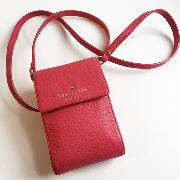 ⚡️Clearance⚡️Kate Spade Hot Pink Mini Purse - Picture 1 of 6